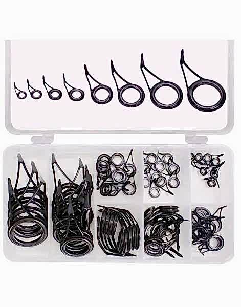 Captain Spin Kamış Halka Seti Tek Ayaklı Porselen 75'lü Kutu 6-8-10-12-16-20-25-30mm