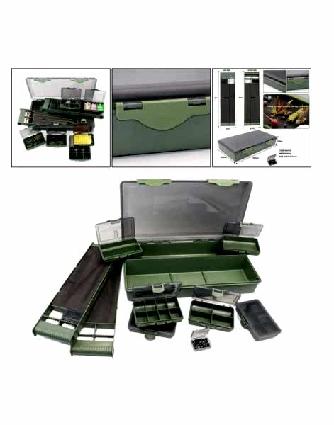 Captain 7129 Carp Box 9lu Set 34x18x6cm