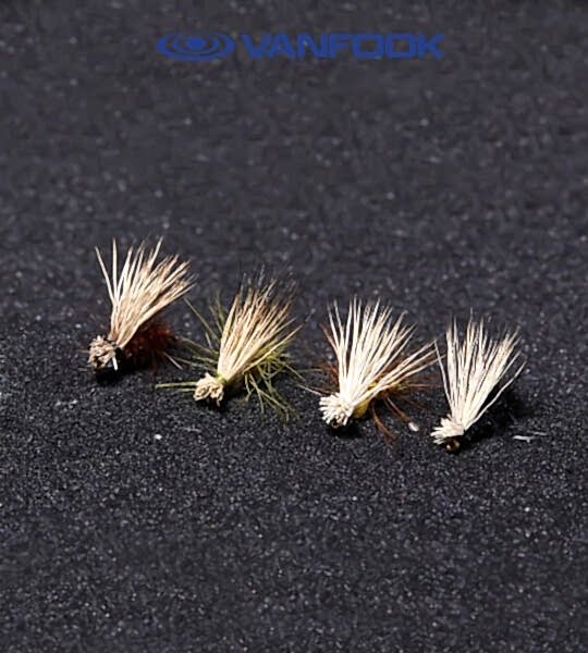 VANFOOK DF-1801 DRY FLY 3P #18