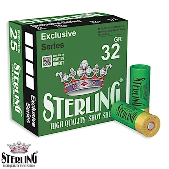STERLING 12 Cal. 32 G. No: 1 Av Fişeği