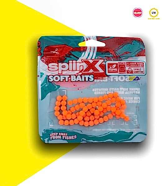SPIINX EGG 6MM 70P UV ORANGE GLOW