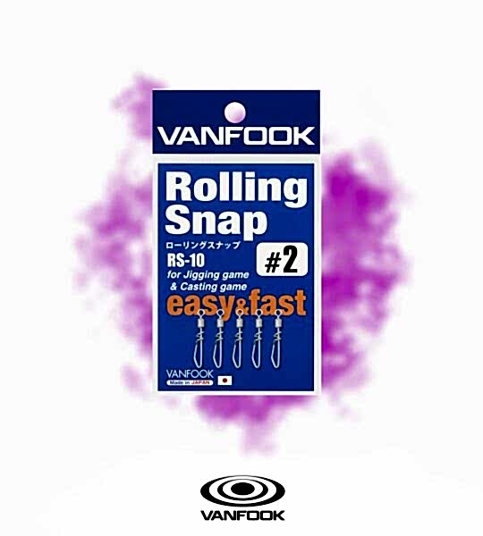 VANFOOK RS-10 ROLLING SNAP SILVER 5P #2