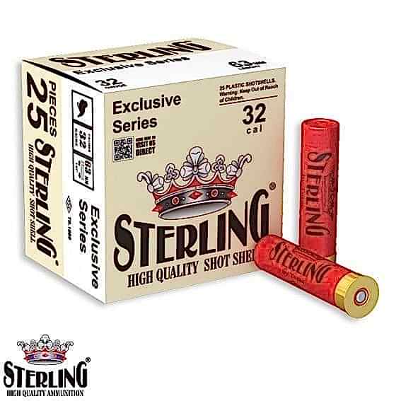 STERLING 32 Cal. 14 G. No: 7 Av Fişeği