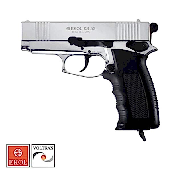 EKOL S55 Parlak Beyaz Havalı Tabanca