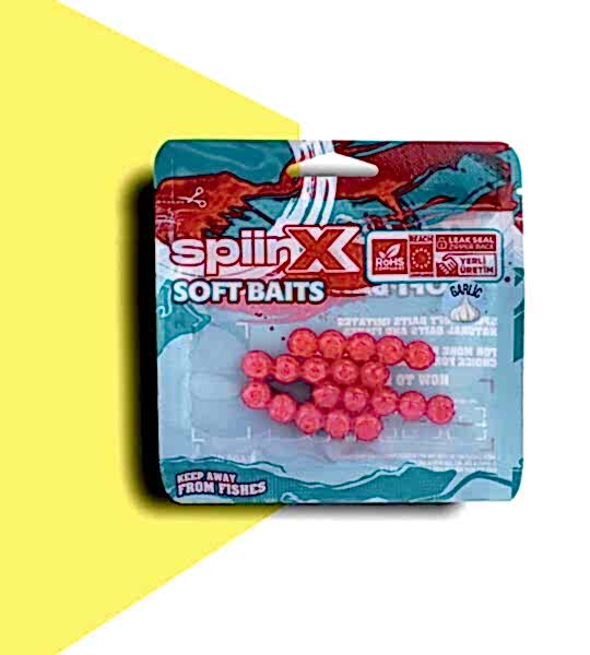 SPIINX FISH EGGS 10MM 20P SARIMSAK UV PINKY