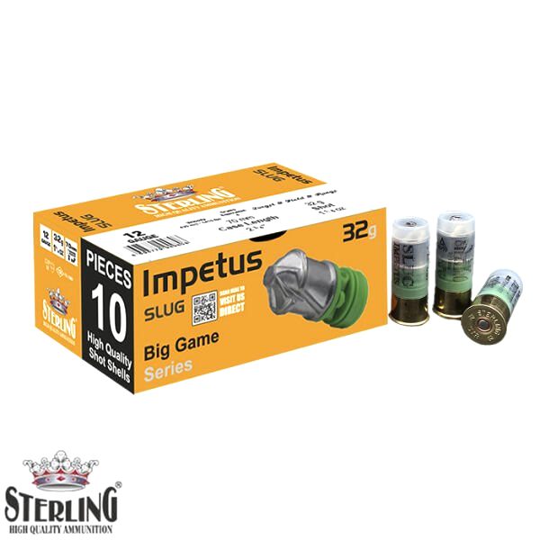 STERLING 12Cal Impetus Slug-Tek Kurşun