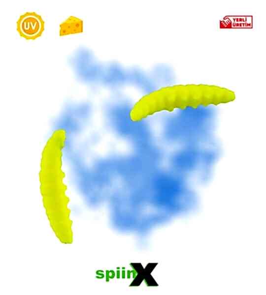 SPIINX LARVA 35MM 14P PEYNİR UV HOT YELLOW 18