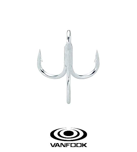 VANFOOK CT-78 TREBLE SH SILVER 4P #1/0