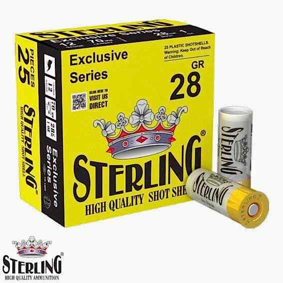 STERLING 12 Cal. 28 G. No: 10 Av Fişeği