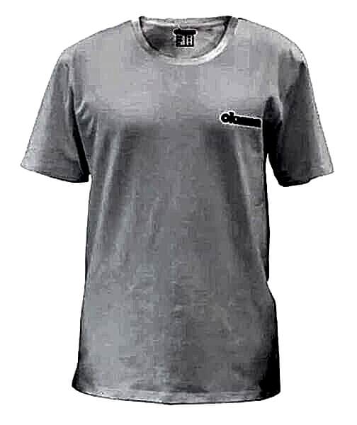 Okuma White Motif Cotton Short Sleeve Shirt