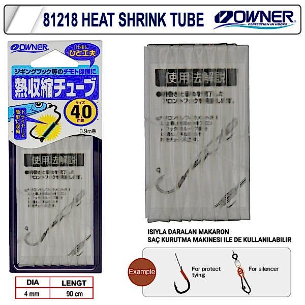 Cultiva 81218 Heat Shrink Tube 2-3-4-5 mm