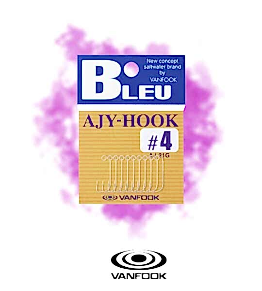 VANFOOK AJ-21G AJY HOOK GOLD 10P #4