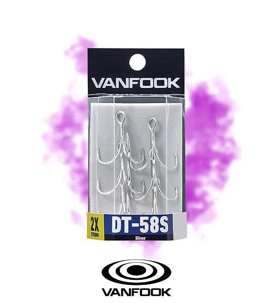 VANFOOK DT-58S TREBLE MH SILVER 7P #6