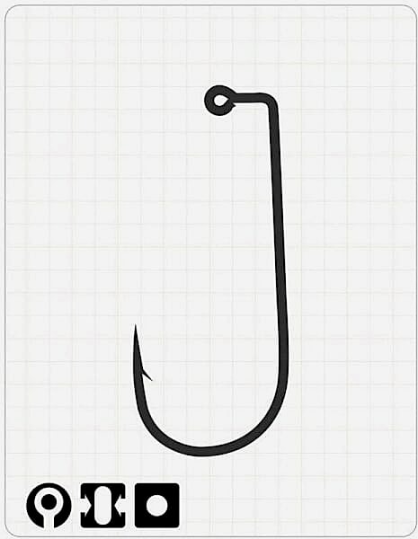 2101 AB JIG #3/0 BLACK NIKEL 4P