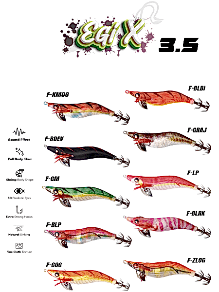 Fujin EgiX 3.5 20gr Kalamar Zokası