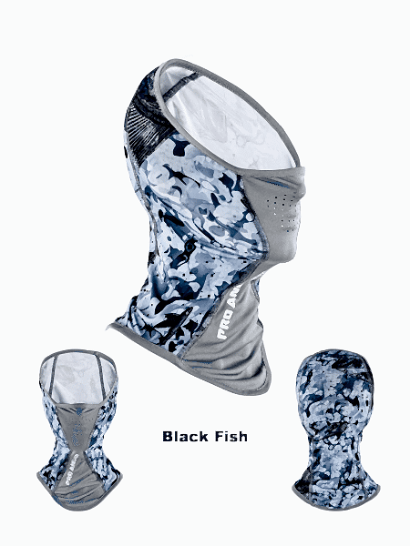 Fujin Pro Angler Sungaiter Boyunluk Black Fish
