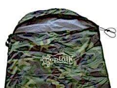 Captain Kamp Uyku Tulumu 7406 Mumya Tipi 190+30x50x75 cm Kamuflaj