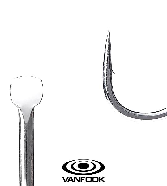 VANFOOK FL-08 SPINBULL FLEX SILVER 8P #3/0