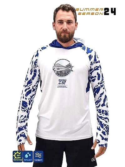 Fujin Pro Angler S24 Buff&Hoodie Lambuka Navy