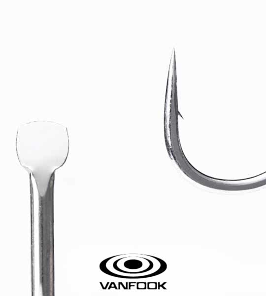 VANFOOK FL-08 SPINBULL FLEX SILVER 6P #4/0