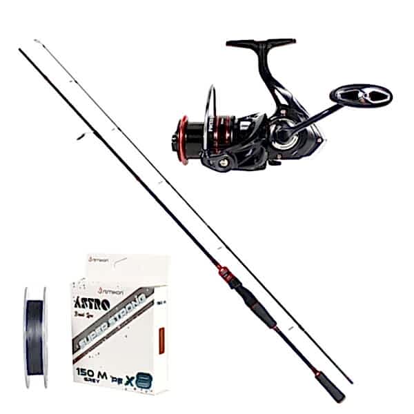 REMIXON FOCUS RD 2.40M 5-35GR 2P KAMIŞ+RD3000M 5+1BB MAKARA, SET