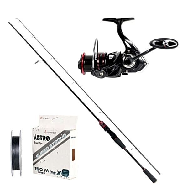 REMIXON FOCUS RD 2.10M 5-35GR 2P KAMIŞ+RD3000M 5+1BB MAKARA, SET