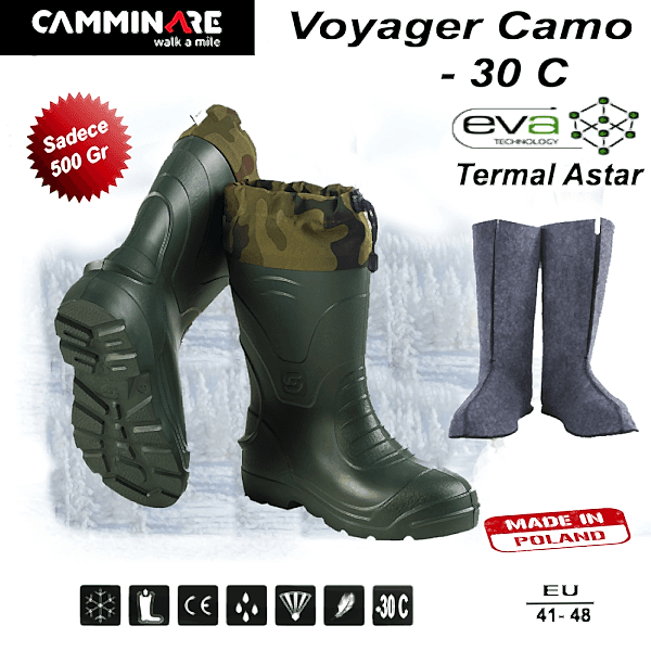 Camminare Voyager Camo EVA Çizme (-30°C)