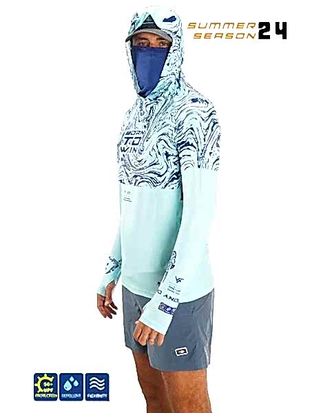 Fujin Pro Angler S24 Buff&Hoodie Izohips Mint