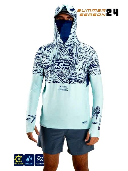 Fujin Pro Angler S24 Buff&Hoodie Izohips Mint
