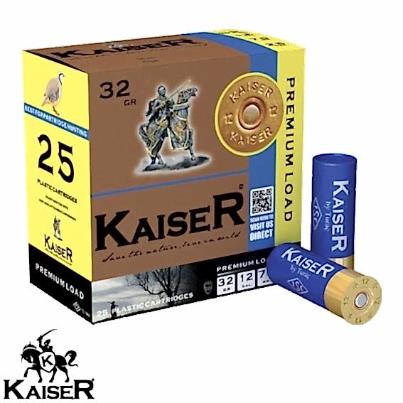 KAISER 12 Cal. 32 G. No: 5 Av Fişeği