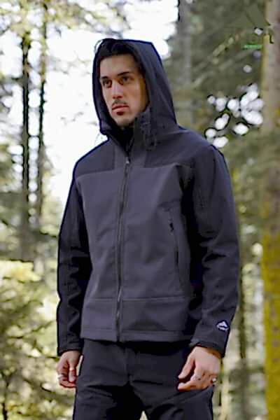 SOLBERG SOFTSHELL MONT GRİ #2XL