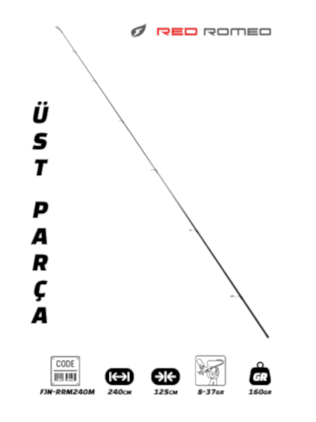 Fujin Red Romeo 240cm 8-37gr Üst Parça