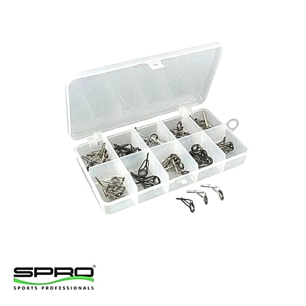 SPRO 50 Parça Kamış Uç Halkası Seti - Set 1