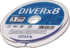 Gosen Diver Bot Game PE 8 Örgü Çıkrık İpi 100mt Multi Color