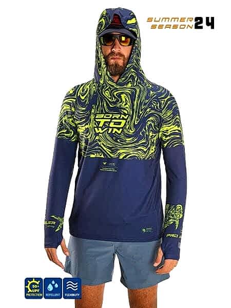 Fujin Pro Angler S24 Hooded Izohips Green