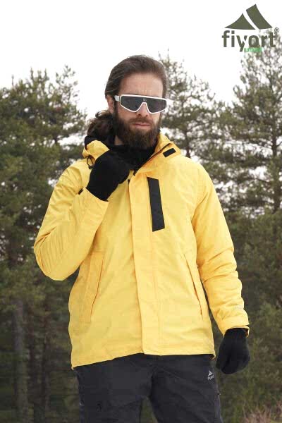 FLOYEN YAĞMURLUK SARI #M