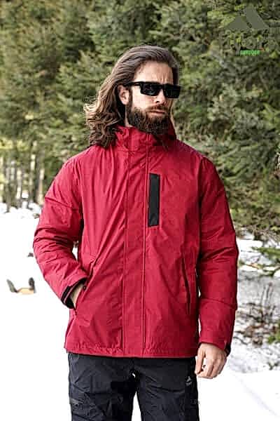 FLOYEN YAĞMURLUK BORDO #XL