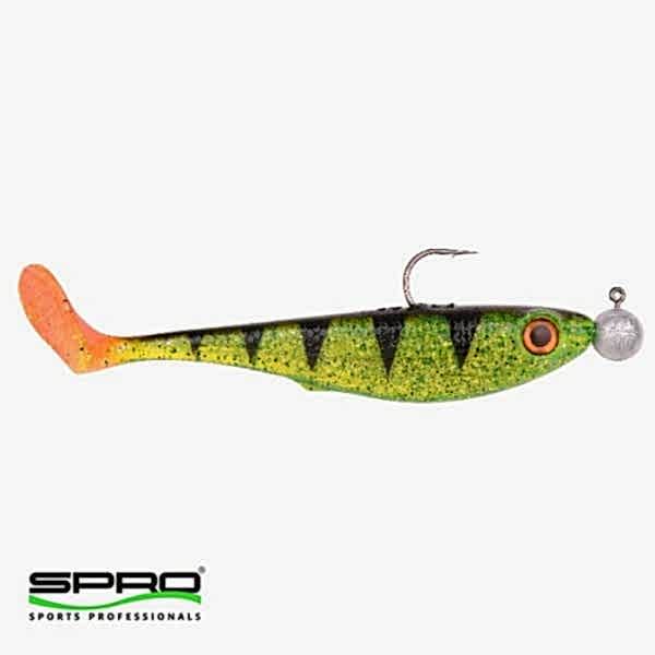 SPRO Iris The Boss To Go 14cm Soft Yem UV Perch 10g