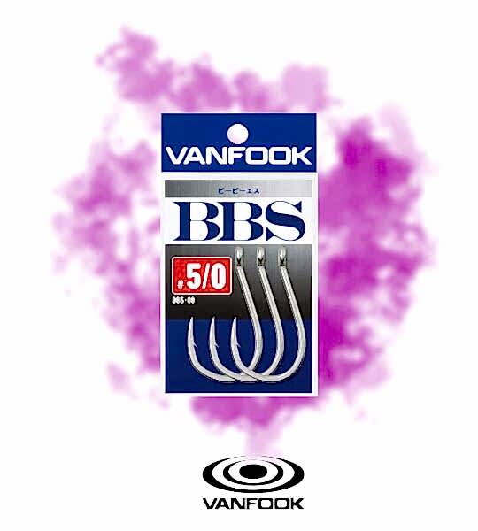 VANFOOK BBS-88 BBS SILVER 3P #5/0