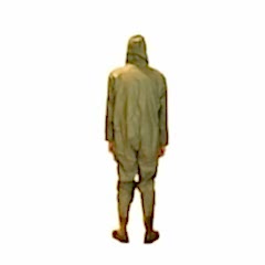 Captain Tulum Çizme Kapşonlu Boy Tulum 65 Micron