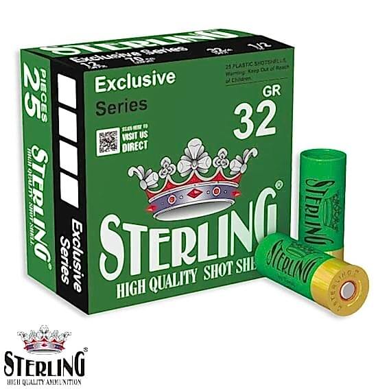 STERLING 12 Cal. 32 G. No: 2 Av Fişeği