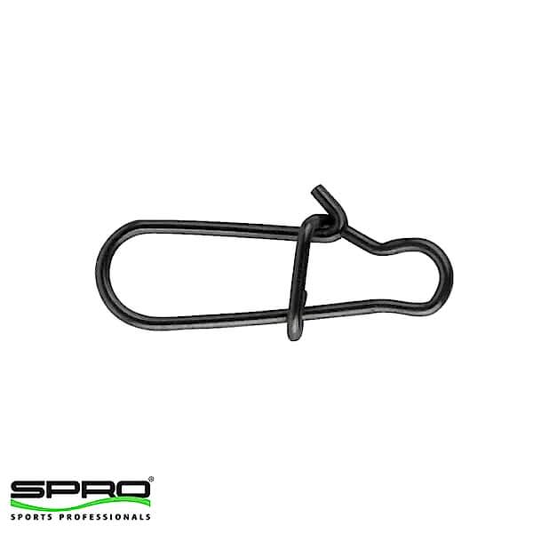 SPRO Matte Black Easy Snap Fırdöndü #0