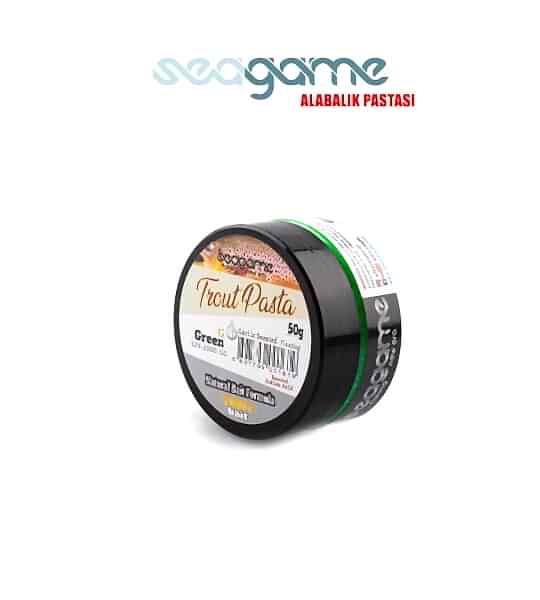 SEAGAME TROUT PASTA ALABALIK HAMURU SARIMSAK YEŞİL 50G