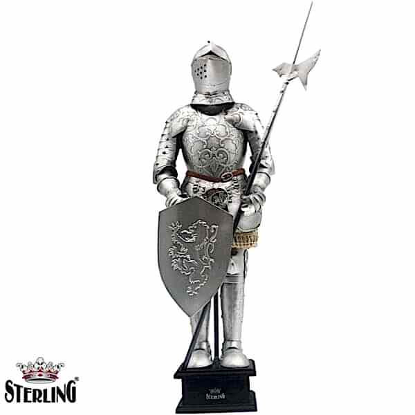 S. STERLING Iron Knight Dekoratif Süs