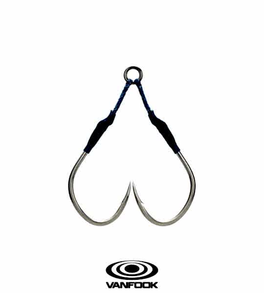 VANFOOK JHS-54 JIGEN HYPER S TWIN ASSIST 2P #4/0