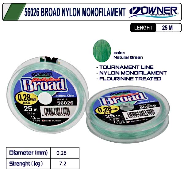 Owner 56026 mm Broad 25m Misina