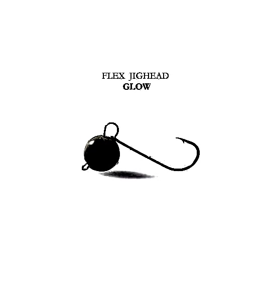 FLEX JIGHEAD GLOW 4P 4.5G