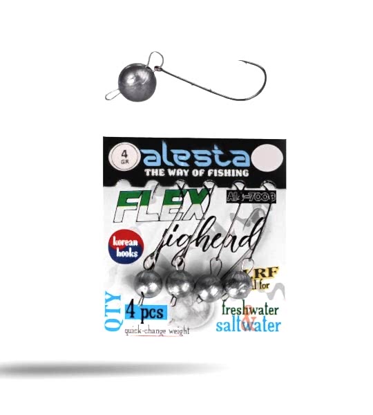 FLEX JIGHEAD HAM 4P 4G