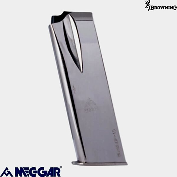 MEC-GAR Browning HP 9MM Beyaz Tabanca Şarjörü