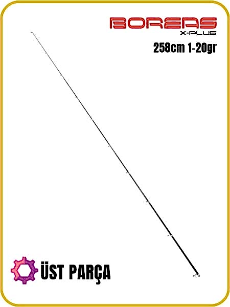 Fujin Boreas 258cm 1-20gr Üst Parça